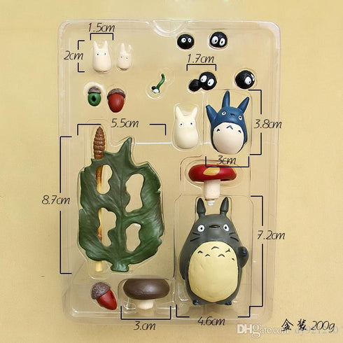 Totoro darake figurines